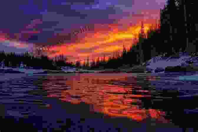 A Breathtaking Sunset View Of Fisherman Lake, With Vibrant Colors Reflecting On The Calm Waters. Beneath The Surface: A Natural History Of A Fisherman S Lake