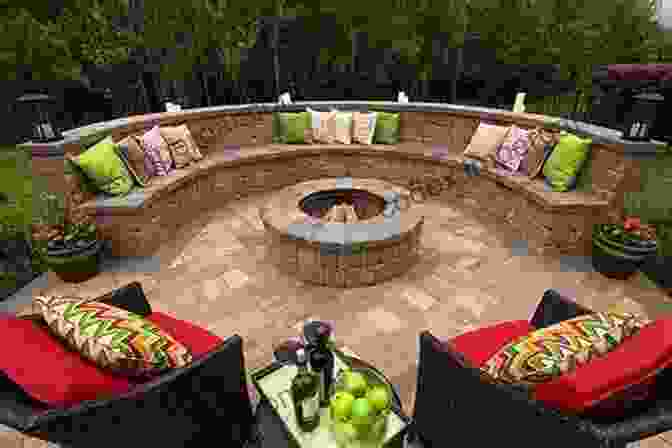 A Cozy Stone Fire Pit, Perfect For Outdoor Gatherings The Complete Guide To Building With Rocks Stone: Stonework Projects And Techniques Explained Simply (Back To Basics)