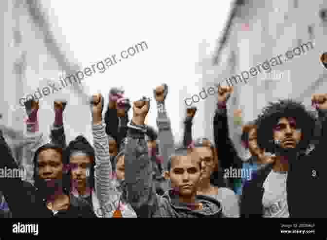 A Crowd Of Black Power Protesters Marching Down A Street With Fists Raised In The Air. The Colfax Massacre: The Untold Story Of Black Power White Terror And The Death Of Reconstruction: The Untold Story Of Black Power White Terror And The Death Of Reconstruction