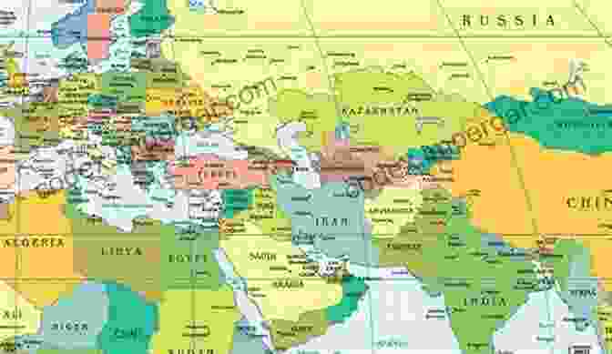 A Detailed Map Of Eastern Europe And Western Asia Eastern Europe And Western Asia: Political And Social Sketches On Russia Greece And Syria In 1861 2 3