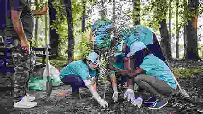 A Group Of Volunteers Planting Trees Along The Lake's Shoreline As Part Of A Conservation Initiative. Beneath The Surface: A Natural History Of A Fisherman S Lake