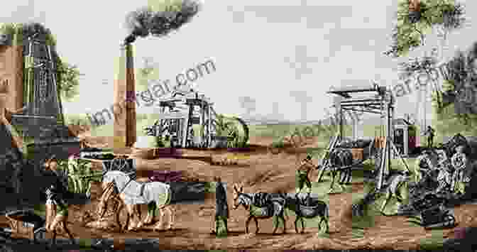 A Scene Depicting The Industrial Revolution, Which Transformed British Society And Economy England: A Portrait (Grand Narratives Of History)