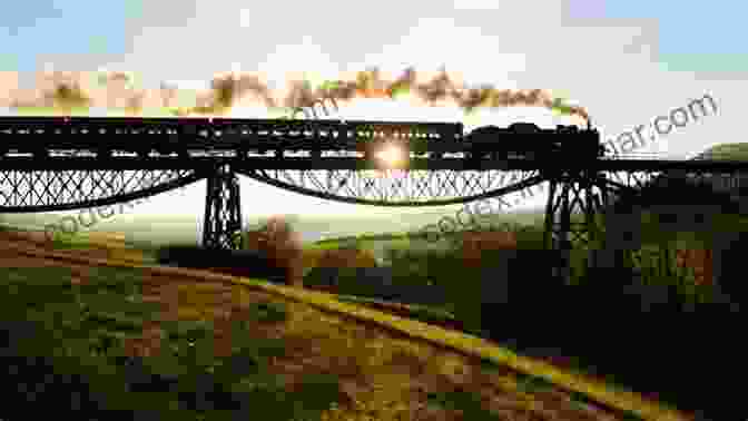 A Steam Locomotive Crossing A Bridge, Symbolizing The Transformative Power Of Transportation Steam Locomotives Byron Babbish