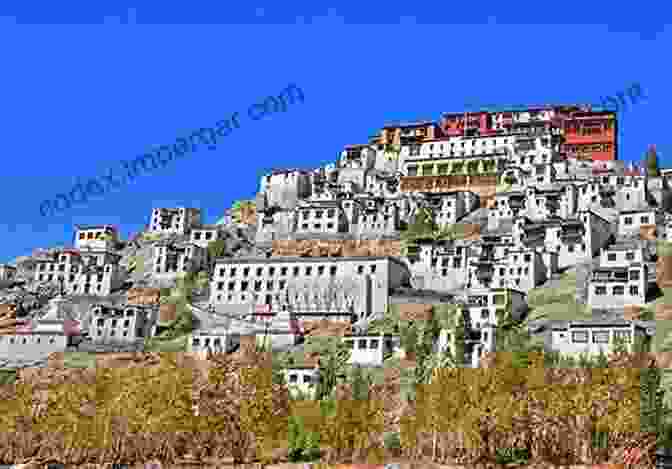 A View Of The Thiksey Monastery, Perched On A Hilltop Overlooking The City Of Leh Re Discovery Of Ladakh: A Photographic Excursion Through The Oasis Of Peace And Harmony