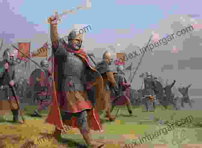 Anglo Saxon Warriors Engaged In Battle England: A Portrait (Grand Narratives Of History)