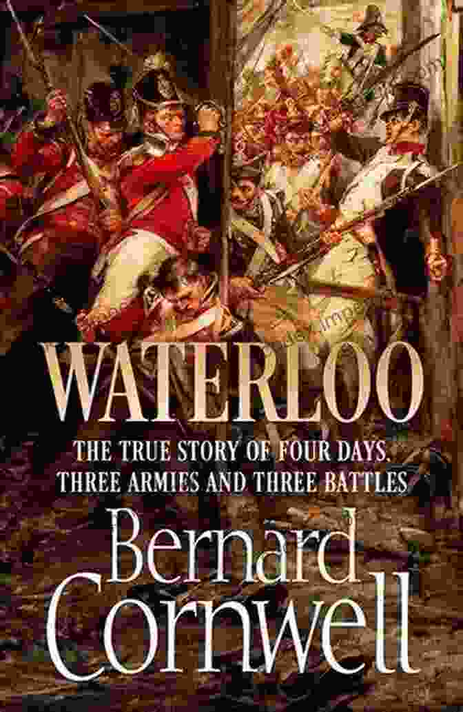 Authors Bernard Cornwell Stands On A Hill Amidst A Reenactment Of The Battle Of Waterloo. A Voice From Waterloo A History Of The Battle Fought On The 18th June 1815