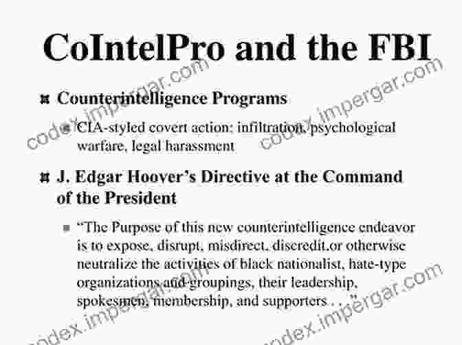 Documents From The FBI's COINTELPRO Program It Did Happen Here: Recollections Of Political Repression In America