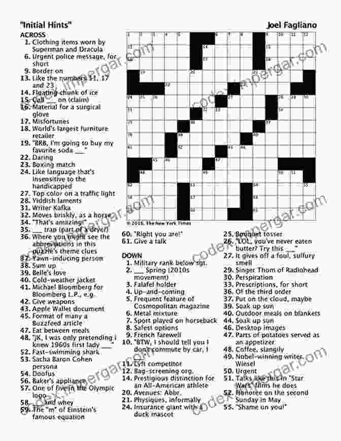 Intricate Crossword Puzzles With Clues And Solutions Honor S Australasian CrosswFree Download S Companion Celebration Edition: For Down Under Puzzles (both Cryptic And Quick)