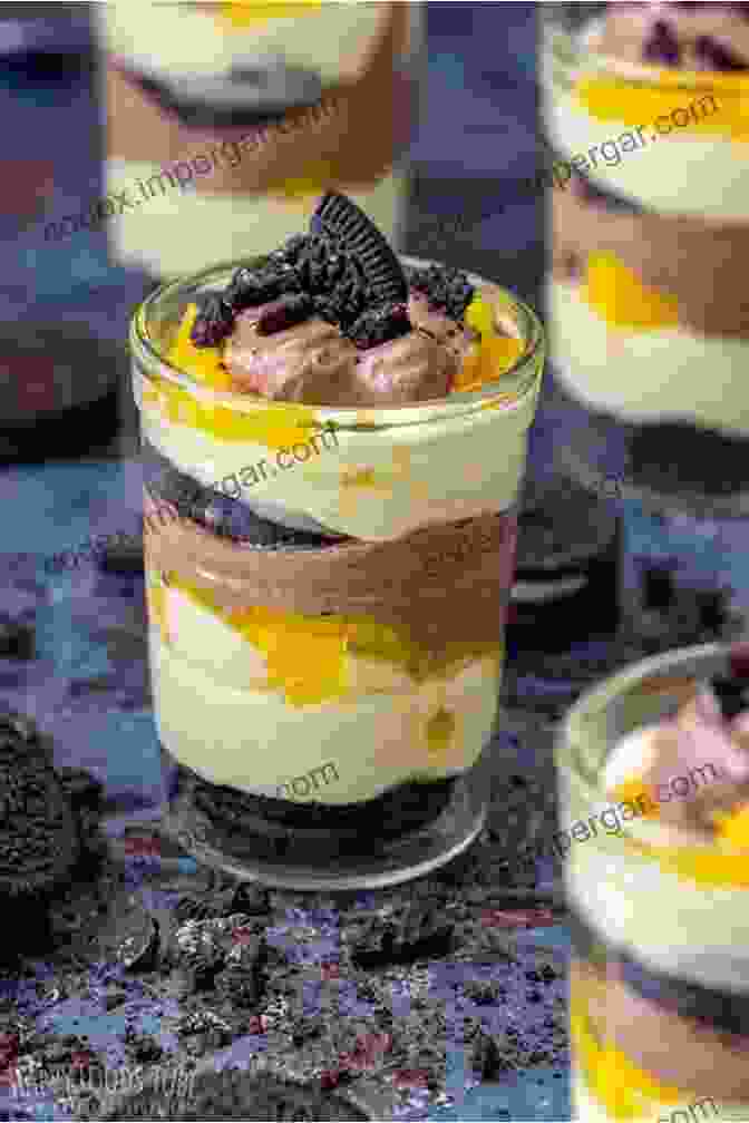 Island Escape Chocolate Mousse Cheesecake, Featuring Layers Of Mango Puree, Coconut Mousse, And Cheesecake Oh 200 Chocolate Mousse Cheesecake Recipes: I Love Chocolate Mousse Cheesecake Cookbook