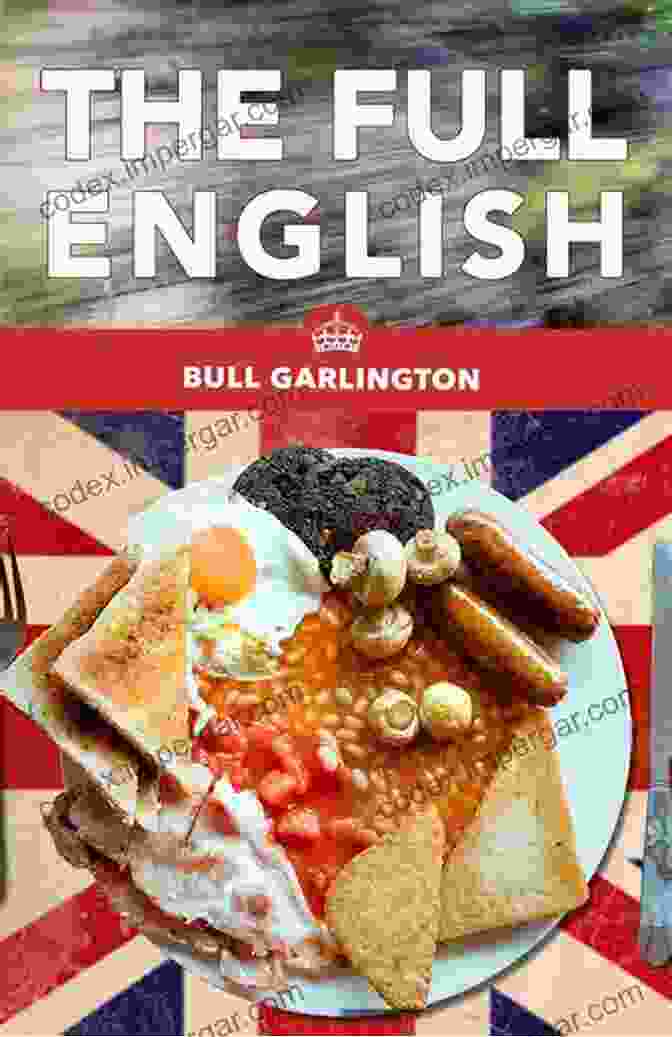 The Full English Bull Garlington Book Cover Featuring A Stately Bull And Intricate Elizabethan Style Artwork. The Full English Bull Garlington