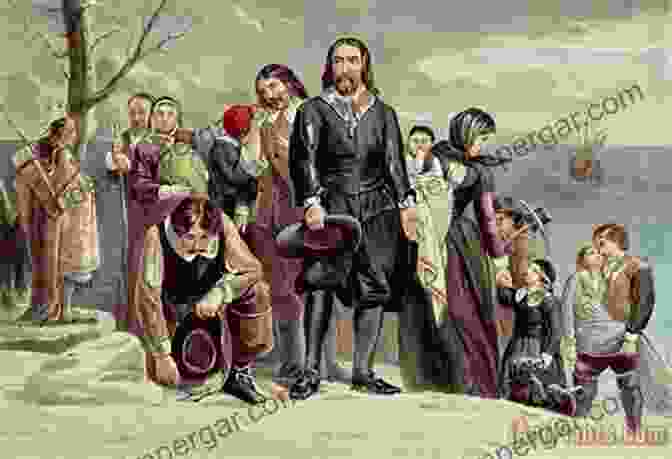 The Pilgrims Landing At Plymouth, Led By Miles Standish Miles Standish Captain Of The Pilgrims (American Pioneers And Patriots)