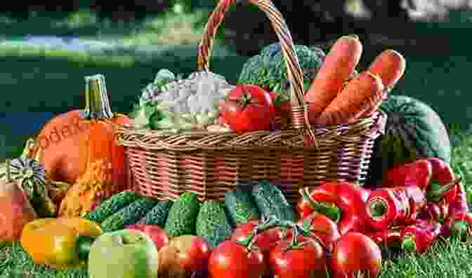 Vibrant Image Of Fresh Organic Fruits, Herbs, And Vegetables In A Garden Setting FROM HYDROPONICS TO VEGAN KETO DIET (2 IN 1): Homegrown High Quality Organic Fruit Herbs And Vegetables Set Up Your Ketogenic Diet Also Using Vegetables And Fruit From Your Vegetable Garden