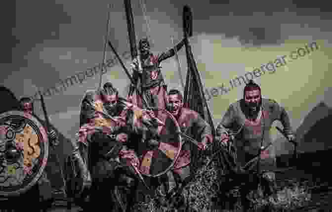 Viking Raiders Attacking A Coastal Village A Brief History Of The Vikings: The Long Haul To Trafalgar (Brief Histories)