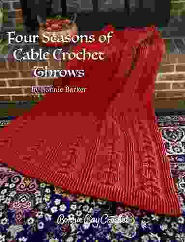 Four Seasons Of Cable Crochet Throws