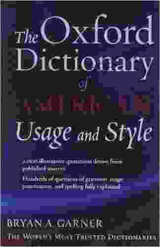 The Oxford Dictionary Of American Usage And Style