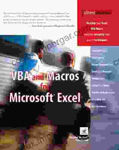 VBA And Macros For Microsoft Excel