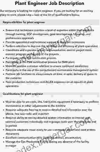 Plant Engineer S Reference Brian D O Anderson